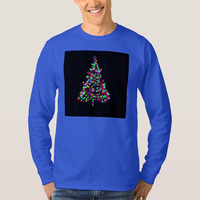T-shirt Bijoux en sapin de Noël (Devant)