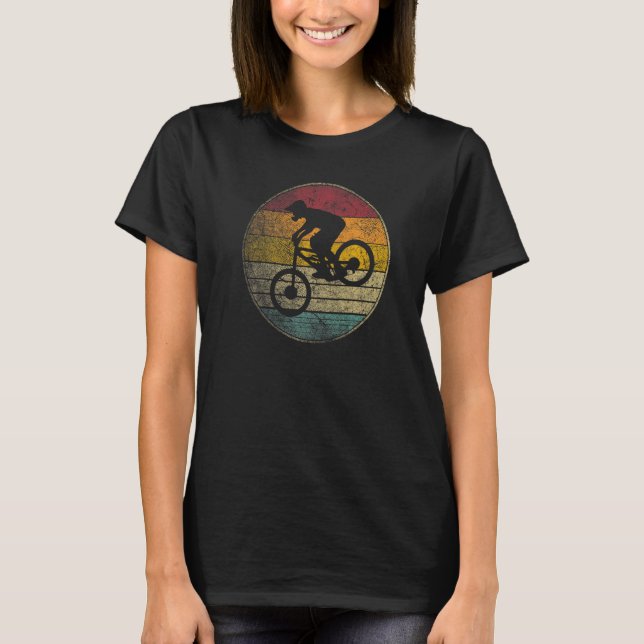 T-shirt Bike  Bicycle Cycling Racing Cyclist Road Mountain (Devant)