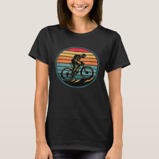 T-shirt Bike Retro Vintage Summer Bicycle Biking For Men