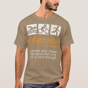 T-shirt Bike Swim Run Triathlon Hobby Sport Jeu cadeau 8