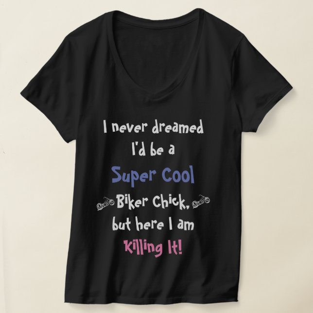 T-shirt Biker Chick Denver (Poser)