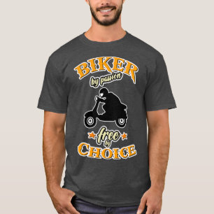 T-shirt biker citation scooter vespa drôle