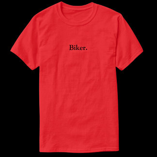 T-shirt biker rouge - Moto