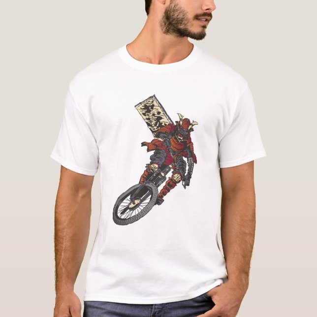 T-shirt Biker Samurai (Devant)