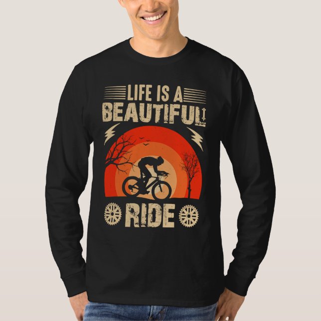 T-shirt Biking and Cycling   13 (Devant)