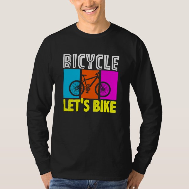 T-shirt Biking and Cycling  14 (Devant)