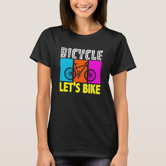 T-shirt Biking and Cycling  14 (Devant)