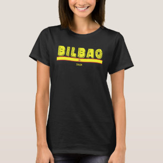 T-shirt Bilbao Espagne   Drapeau Espagnol Espana Souvenir 