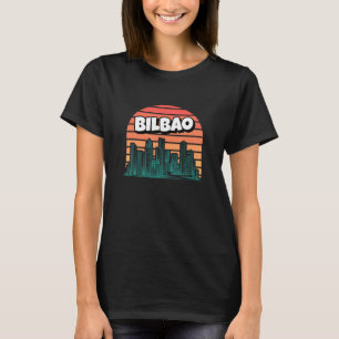 T-shirt Bilbao Retro Espagne Espagnol Vintage Voyage