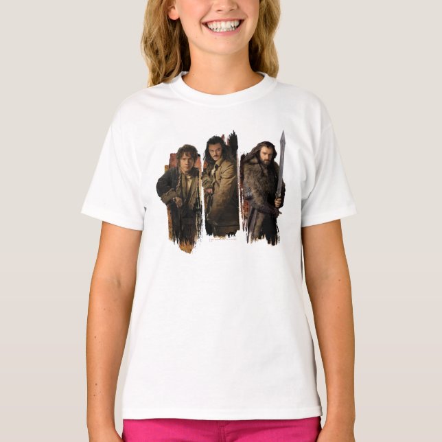 T-shirt BILBO BAGGINS™, Bard, et Thorin Graphic (Devant)