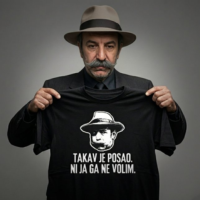 T-shirt Bili Piton Takav Je Posao  (Créateur téléchargé)