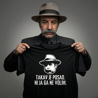 T-shirt Bili Piton Tel Est Le Travail 