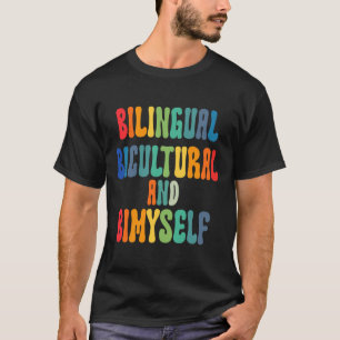 T-shirt Bilingue Biculturel Et Sourde Sourde De Bimyself