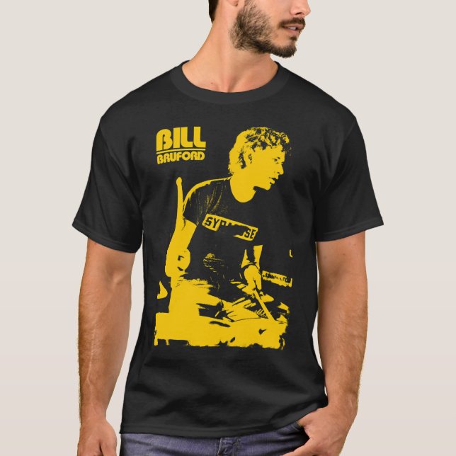 T-shirt Bill Bruford (Devant)