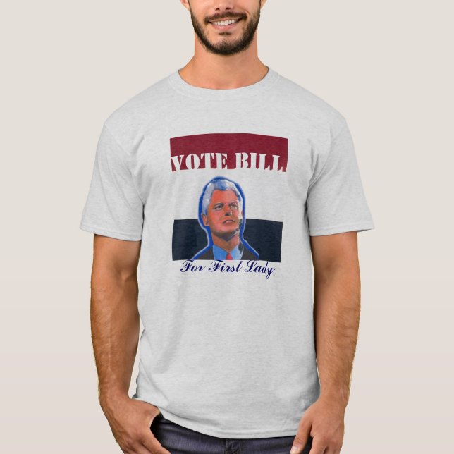 T-shirt Bill Clinton (Devant)
