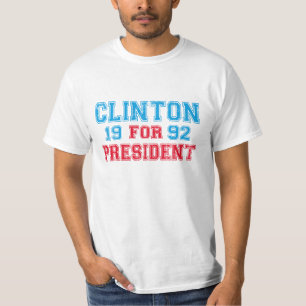 T-shirt Bill Clinton 1992