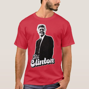 T-shirt Bill Clinton Retro 90s Fan Art