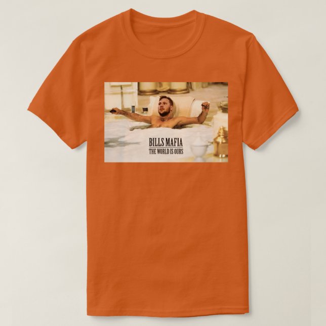 T-shirt Bill La Mafia Le Monde est à nous (Design devant)