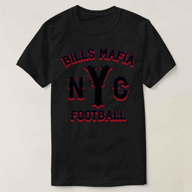 T-shirt Bill Mafia NYC Black (Design devant)