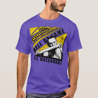 T-shirt Bill Mazeroski Pittsburgh haché