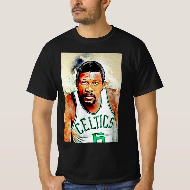 T-shirt Bill Russell 6 (Devant)