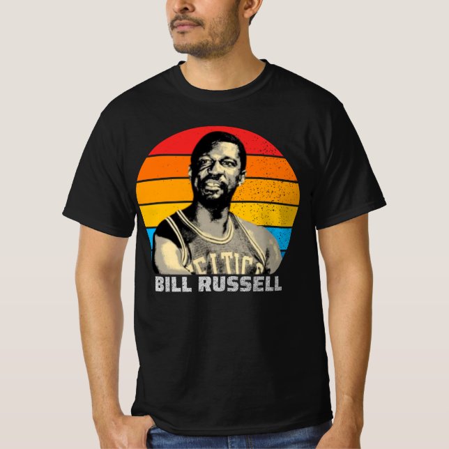 T-shirt Bill Russell Souvenirs Rétro (Devant)