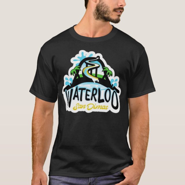 T-shirt Bill & Ted - Waterloo Water Park San Dimas (Devant)