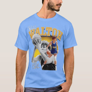 T-shirt Bill Walton BasketballSignature Retro Vintage 80s
