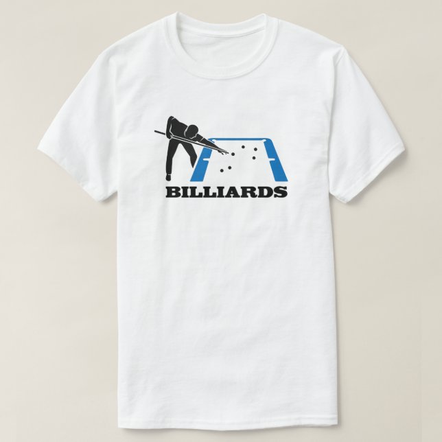 T-Shirt Billard (Design devant)