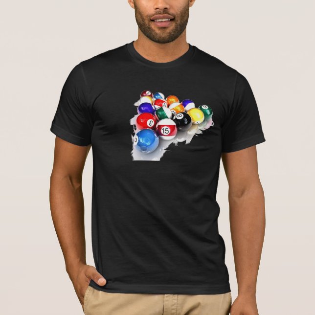 T-shirt billard (Devant)