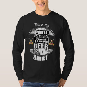 T-shirt Billard 8 Ball Pool Joueur Sarcasm Humour de nouve