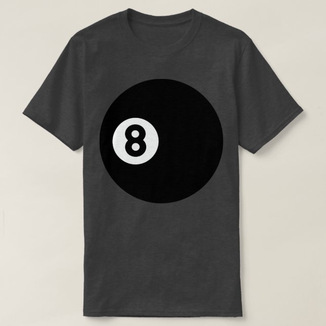 T-shirt Billard 8Ball (Design devant)
