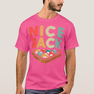 T-shirt Billard amusant Joueur Billard Billard Billard Nic