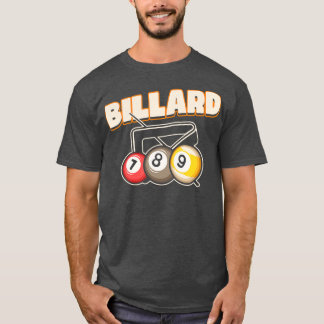 T-shirt Billard Billard Billard Snooker Club 6