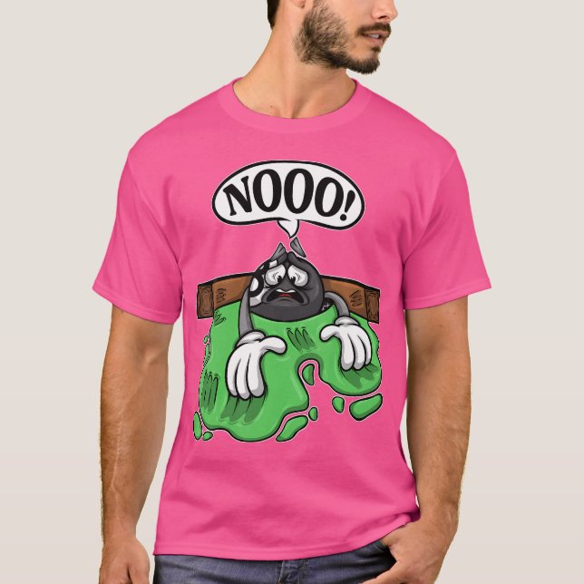 T-shirt Billard de billard pour le billard du billard (Devant)