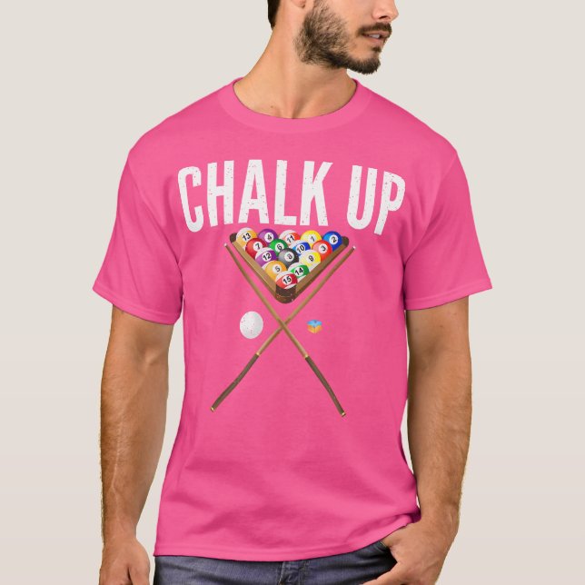 T-shirt Billard de piscine (Devant)