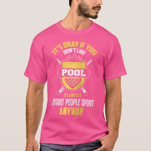 T-shirt Billard Funny Sport Billard Joueur de billard