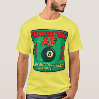 T-shirt Billard inconsistant AF