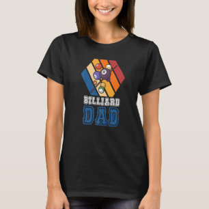 T-shirt Billard papa Pool Snooker Cue 8 Ball Billard Pla