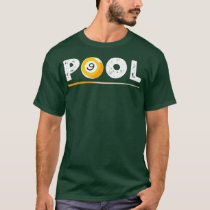 T-shirt Billard Pool 9 joueurs