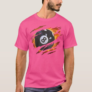 T-shirt Billard s Men 8 Ball Pool s Pool