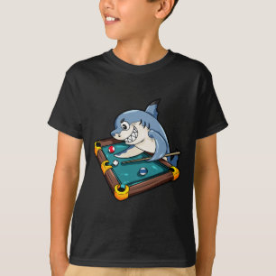 T-shirt Billard Shark Pool Snooker Player Cadeau