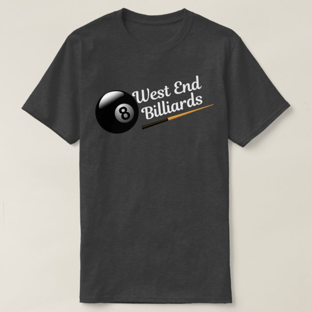 T-shirt Billard West Ende (Design devant)