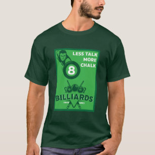 T-shirt Billards de poche vintages