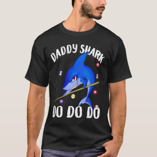 T-shirt Billards de requin de papa