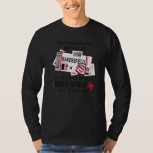 T-shirt Billet d'avion Bakersfield Fille Bakersfield Cart