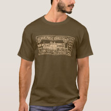 T-Shirt Billet de Ferry du Service Public d'Alger
