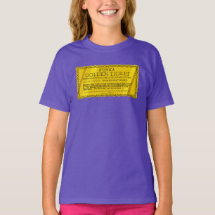 T-shirt Billet d'or Willy Wonka