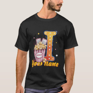 T-shirt Billets de pop-corn personnalisés I cinématiques 