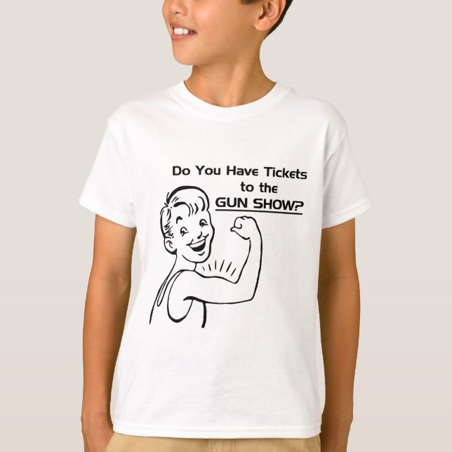 T-shirt Billets pour le spectacle de canons (Devant)